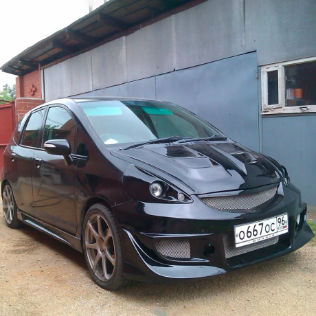 Маски под модульную оптику Hella для Honda Fit GD купить недорого с доставкой в Красноярск