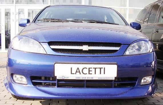 Накладки на передние фары (реснички) "Атлант" для Chevrolet Lacetti купить недорого с доставкой в Красноярск