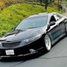 Решетка радиатора "Sport" var №3 (сетка в комплекте) для Honda Accord VIII (2011-2013) купить недорого с доставкой в Красноярск