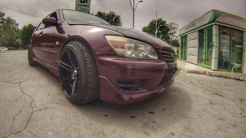 Накладка на передний бампер "TRD" (сток) Toyota Altezza (10) купить недорого с доставкой в Красноярск