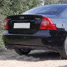 Накладка (юбка) заднего бампера "FT" для Ford Focus 2 (седан) (2004-2008) купить недорого с доставкой в Красноярск