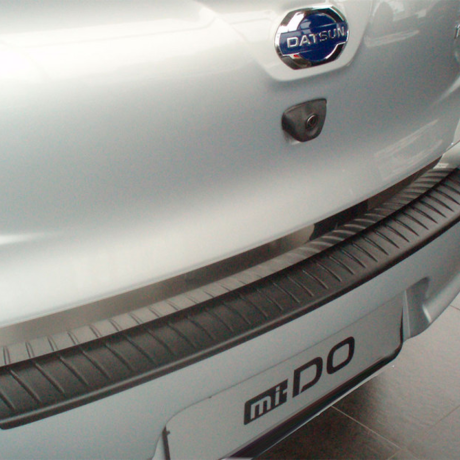 Защитная накладка на задний бампер "АртФорм" для Datsun Mi-Do (2014-н.в.) купить недорого с доставкой в Красноярск